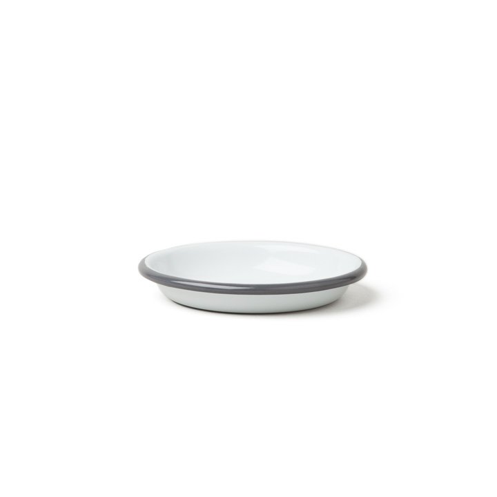Falcon Emaille Saucen- und Dipschälchen  sauce dishes 10cm grau