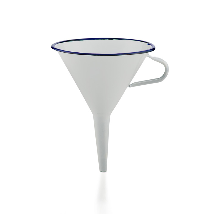 Trichter weiß 12cm