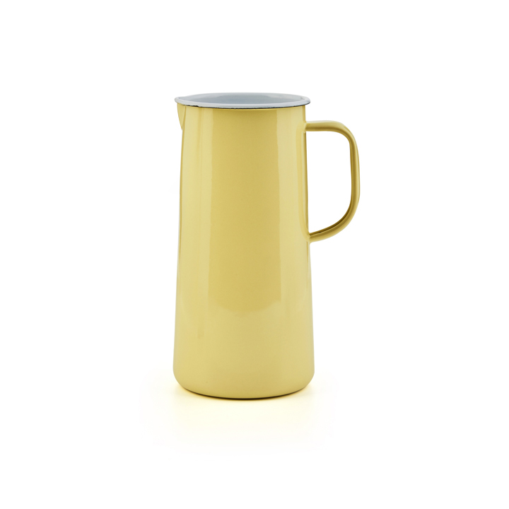 Falcon Emaille Wasserkanne, Wasserkrug, Krug, Vase Olive Oil