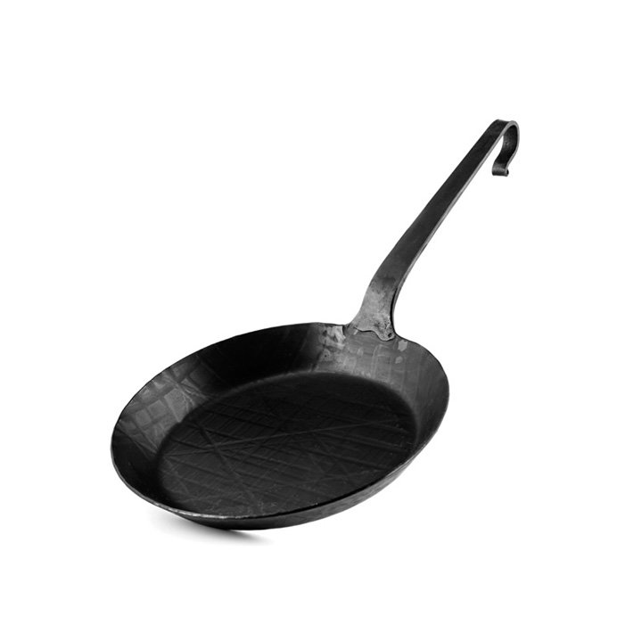 Helmensdorfer Hammer-geschmiedete Eisenpfanne 