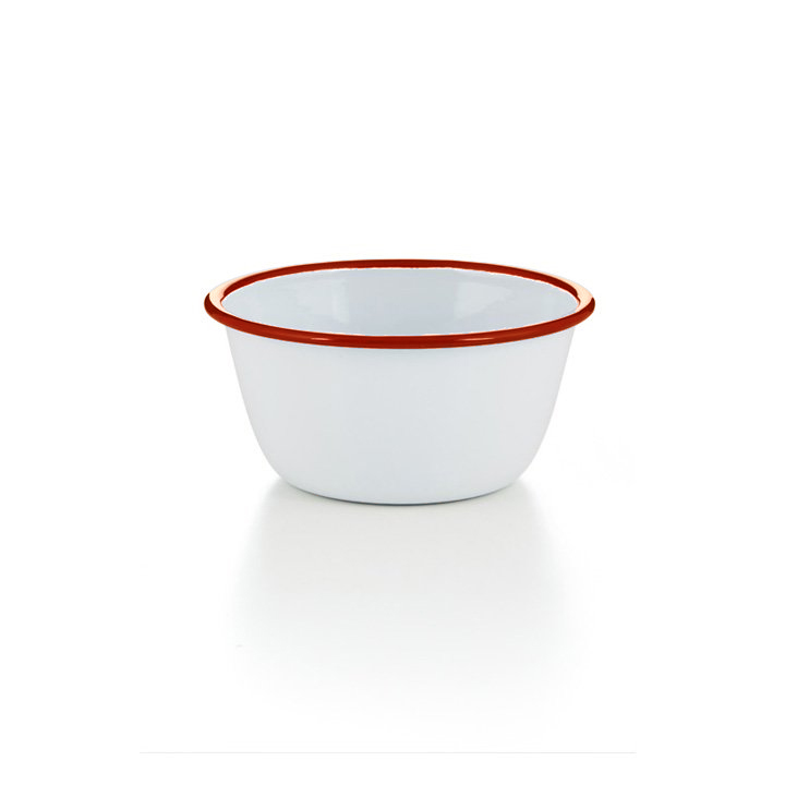 Emaille Schüssel, Puddingform 16cm