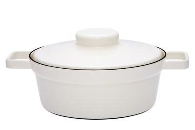 Kasserolle mit Deckel 24cm Pure White Aromapots