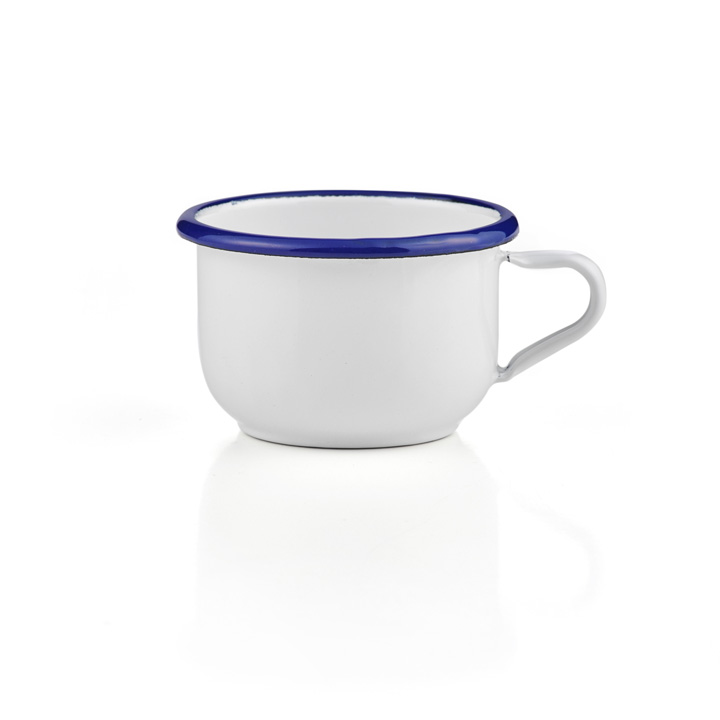 Emaille Kaffeetasse Kaffeebecher Cappuccino Tasse