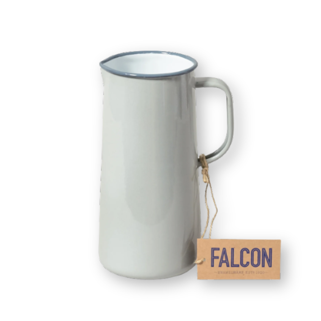 Emaille Krug Oyster Grey 1,7 Liter