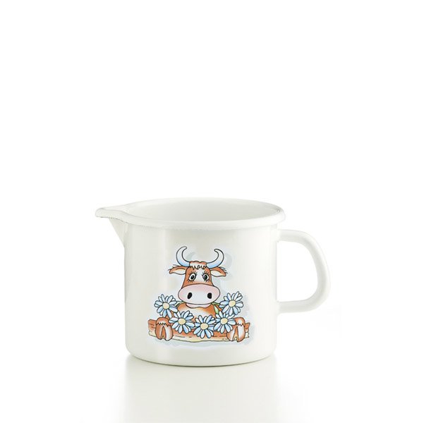 Riess Emaille Schnabeltopf Almliesel 0,75 Liter