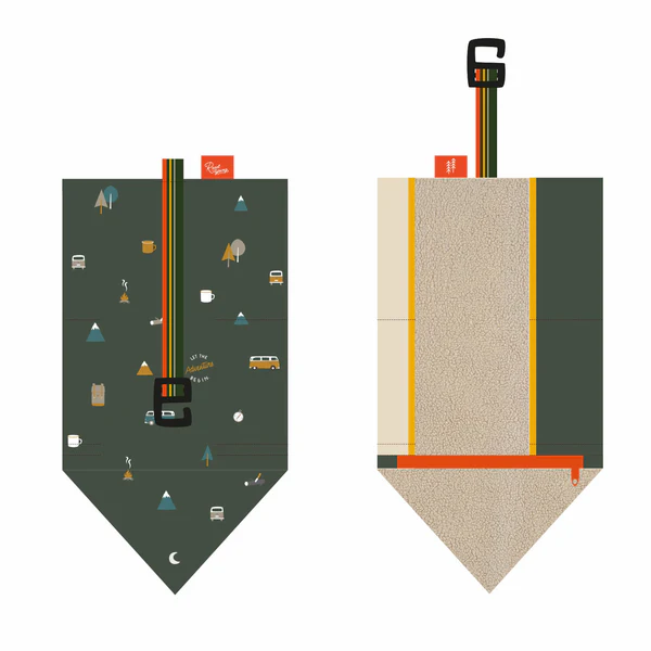 Emaille Gewürztasche Camping