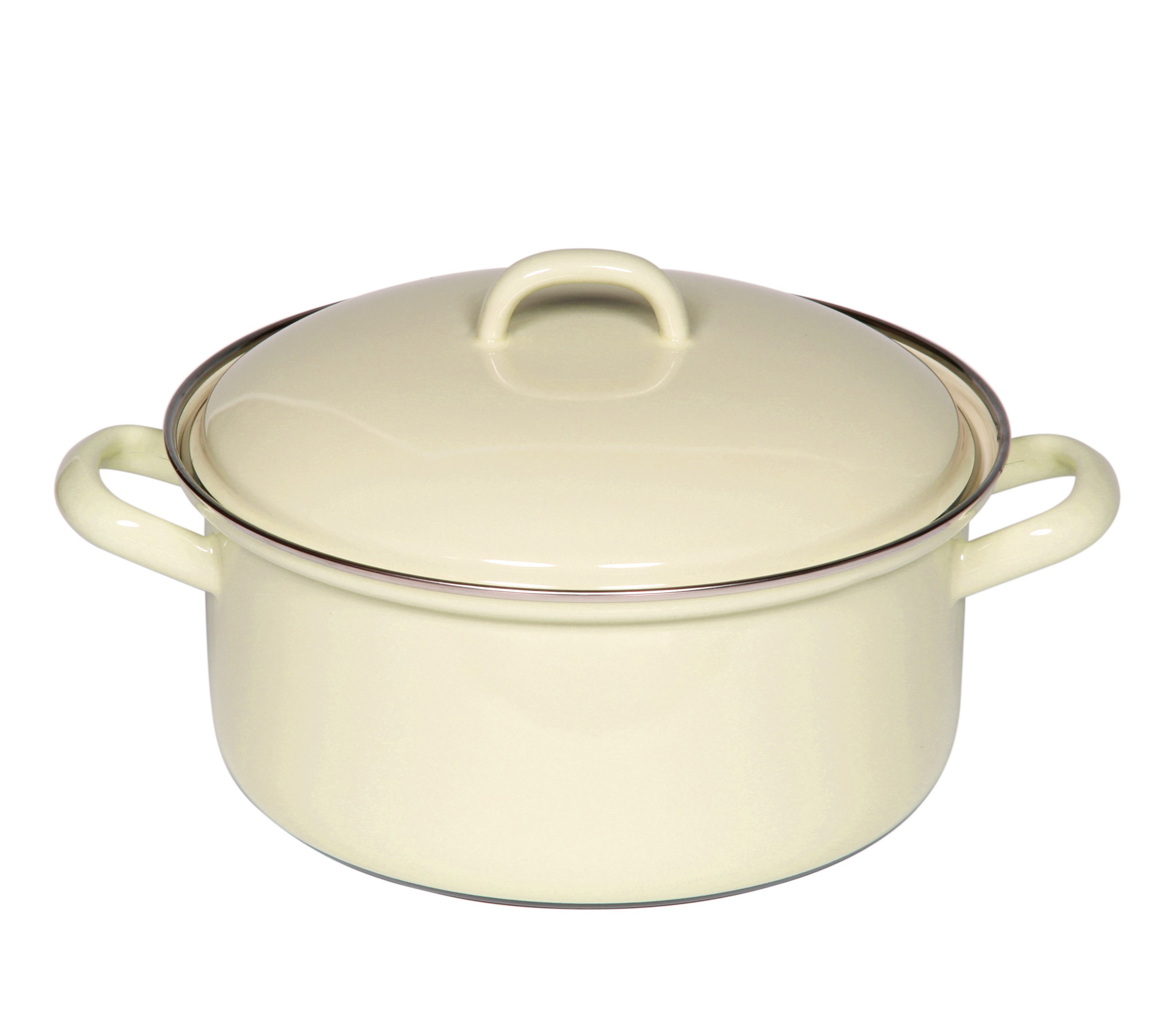 Kasserolle inkl. Deckel gelb 1 Liter 16cm