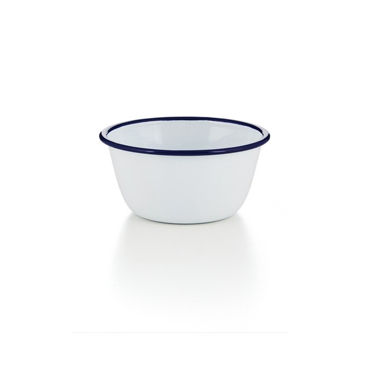 Emaille Schüssel, Puddingform 14cm