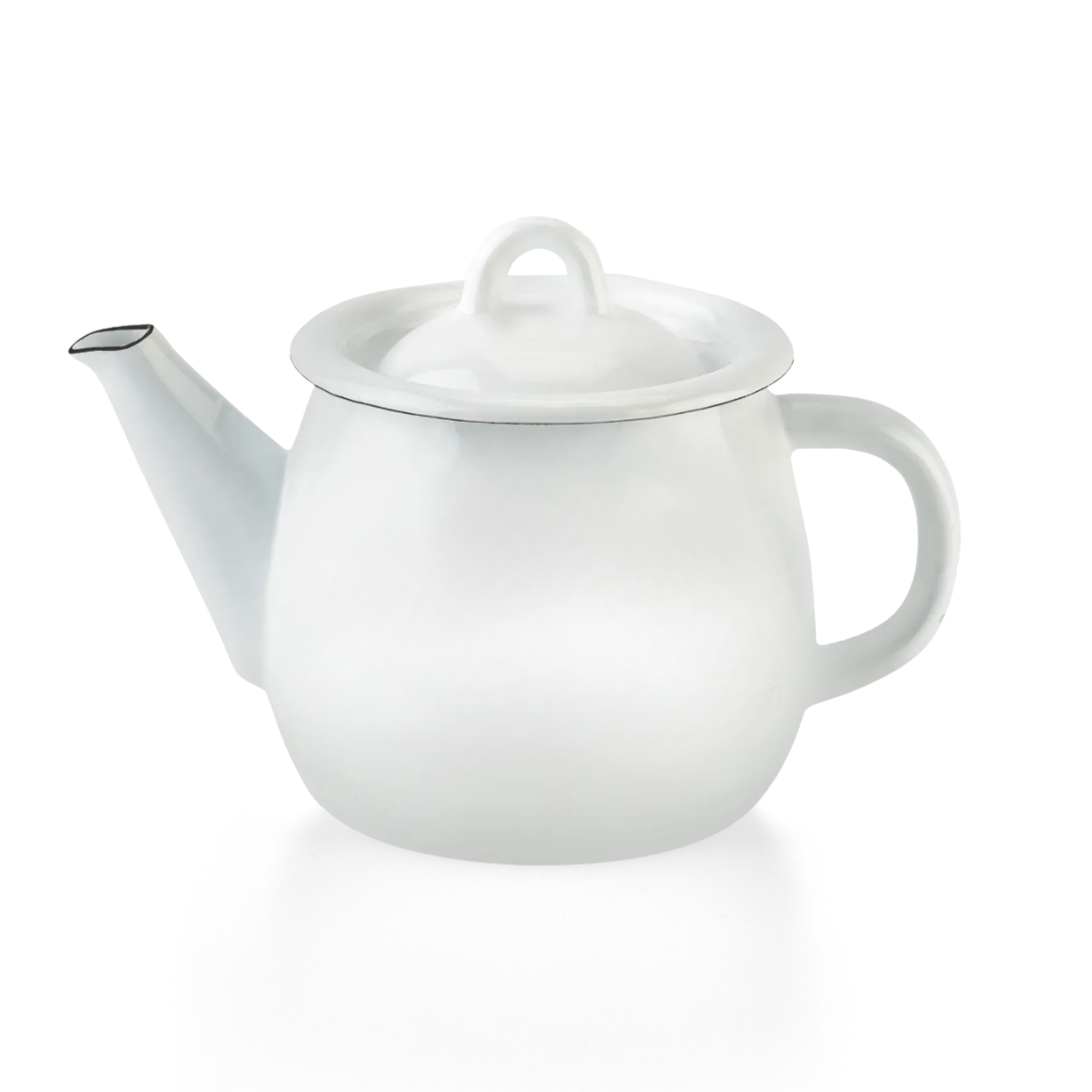Teekanne 1,0 Liter weiß