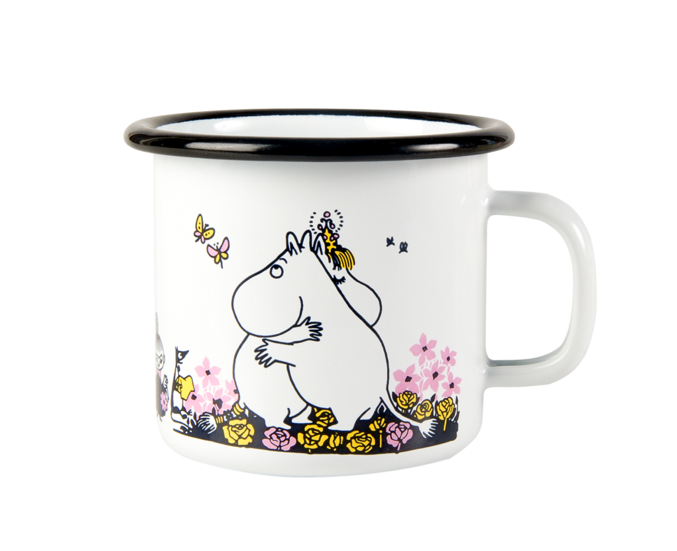 Muurla Kindertasse Moomin Umarmung weiß 250ml
