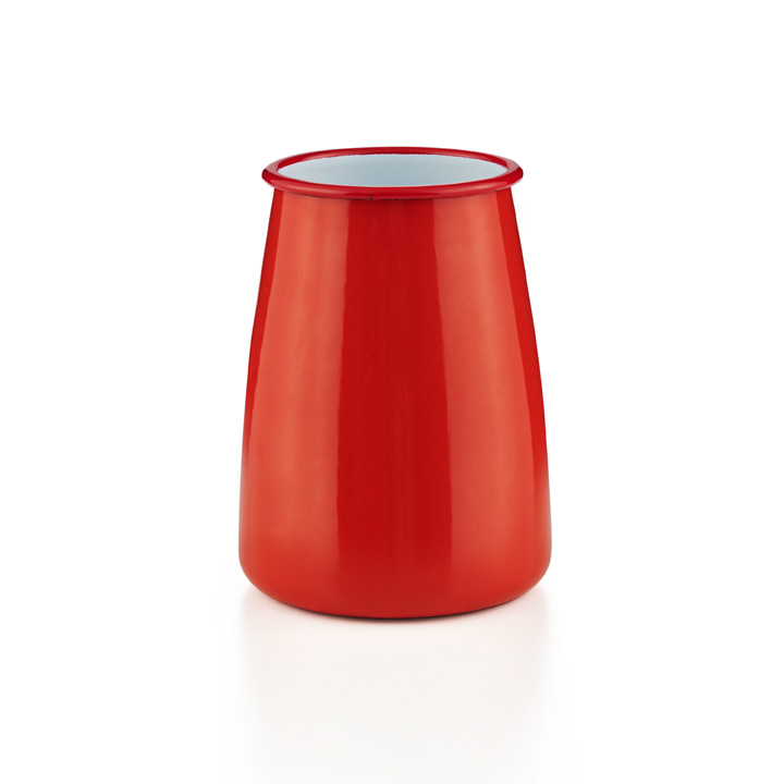 Falcon Emaille Utensilienhalter, Besteckhalter, Vase