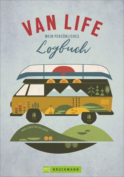 Emaille VAN LIFE Mein Persönliches Logbuch