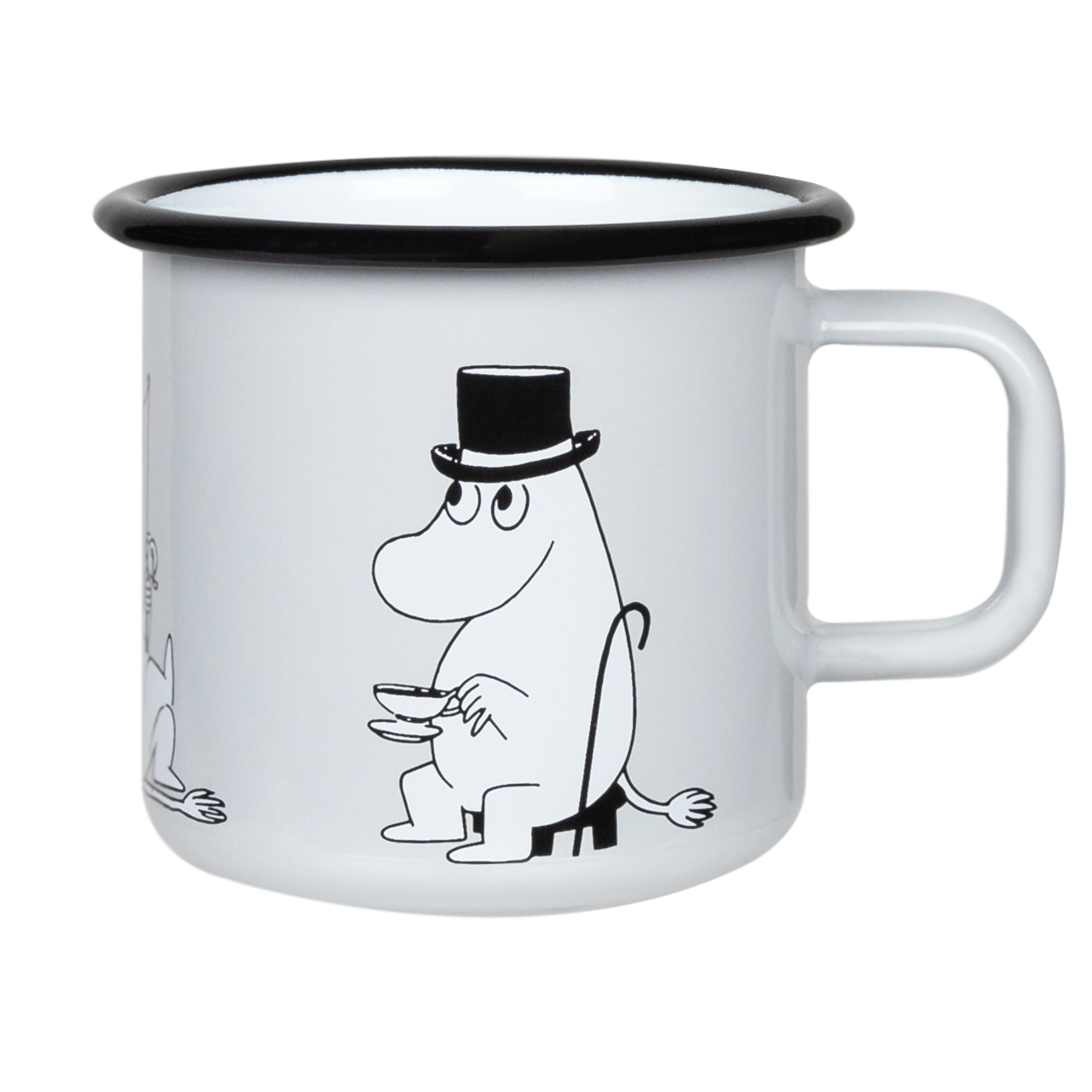 Muurla Kindertasse Moomin Pappa grau 350ml