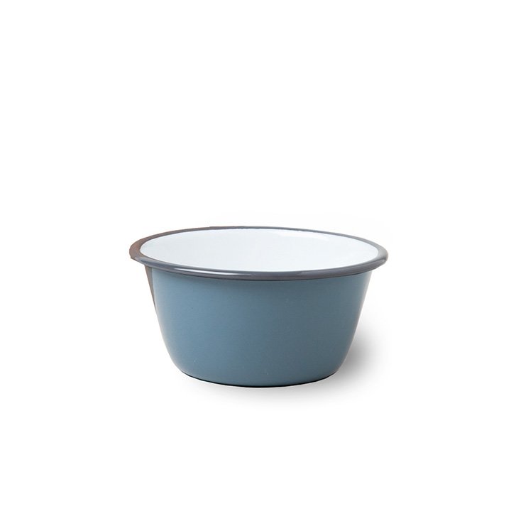 Falcon Emaille Schüssel grau Bowl 12cm