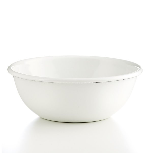 Riess Emaille Küchenschüssel 14cm weiß