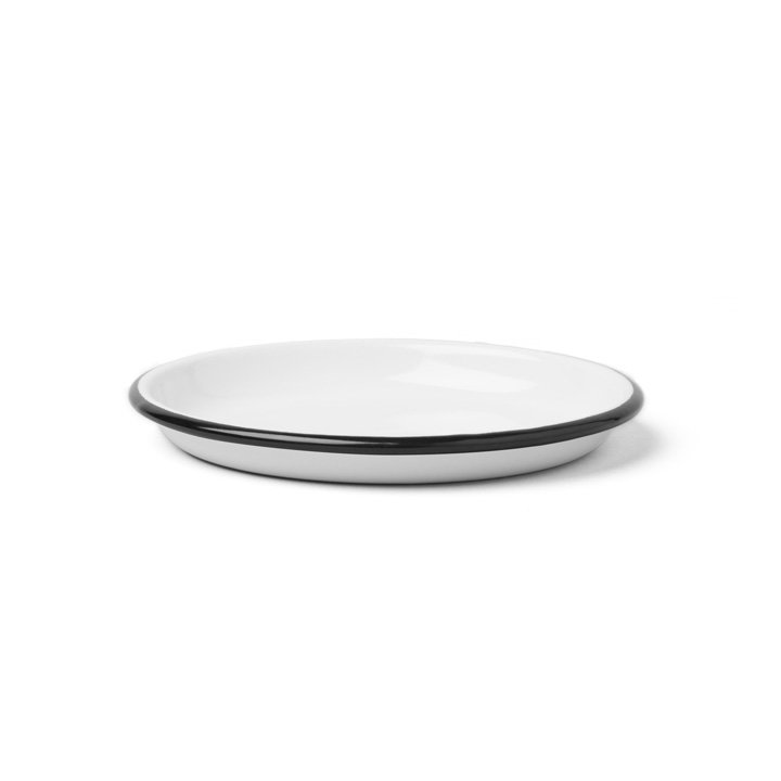 Falcon Emaille Saucen- und Dipschälchen  sauce dishes 14cm schwarz