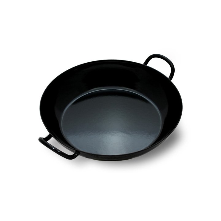 Riess Emaille Schlemmerpfanne schwarz 20cm