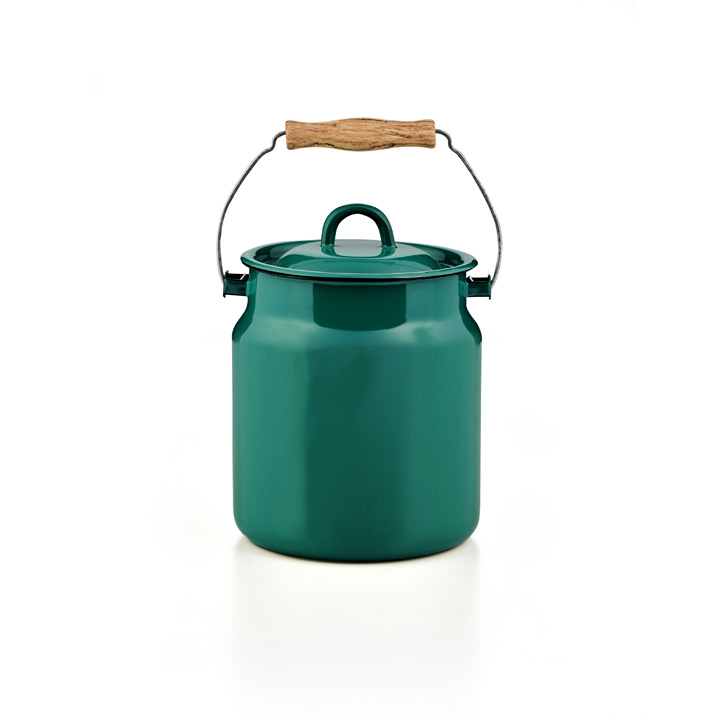 Komposteimer 3 LIter Biomülleimer, Tragekanne mit Deckel, 