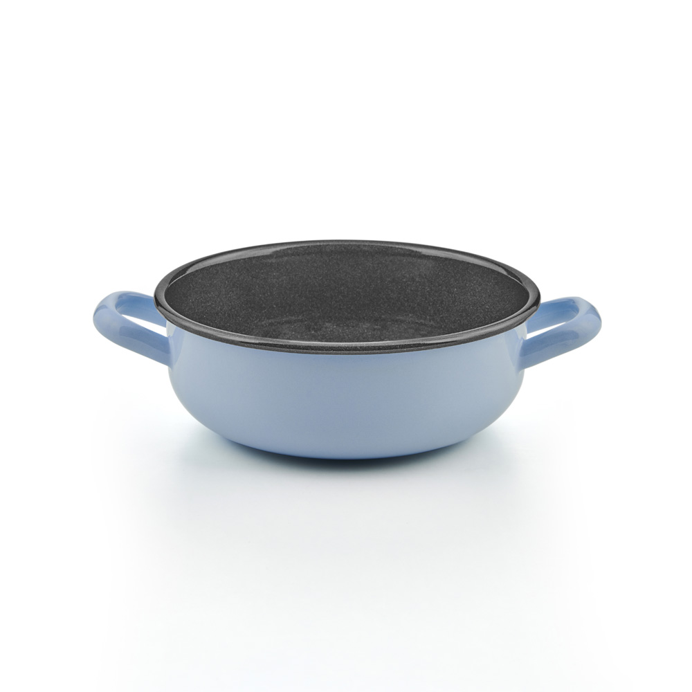 Ress Bauernschüssel Backemaille Blau