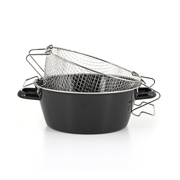 Riess Pommes-frites Pfanne Emaille