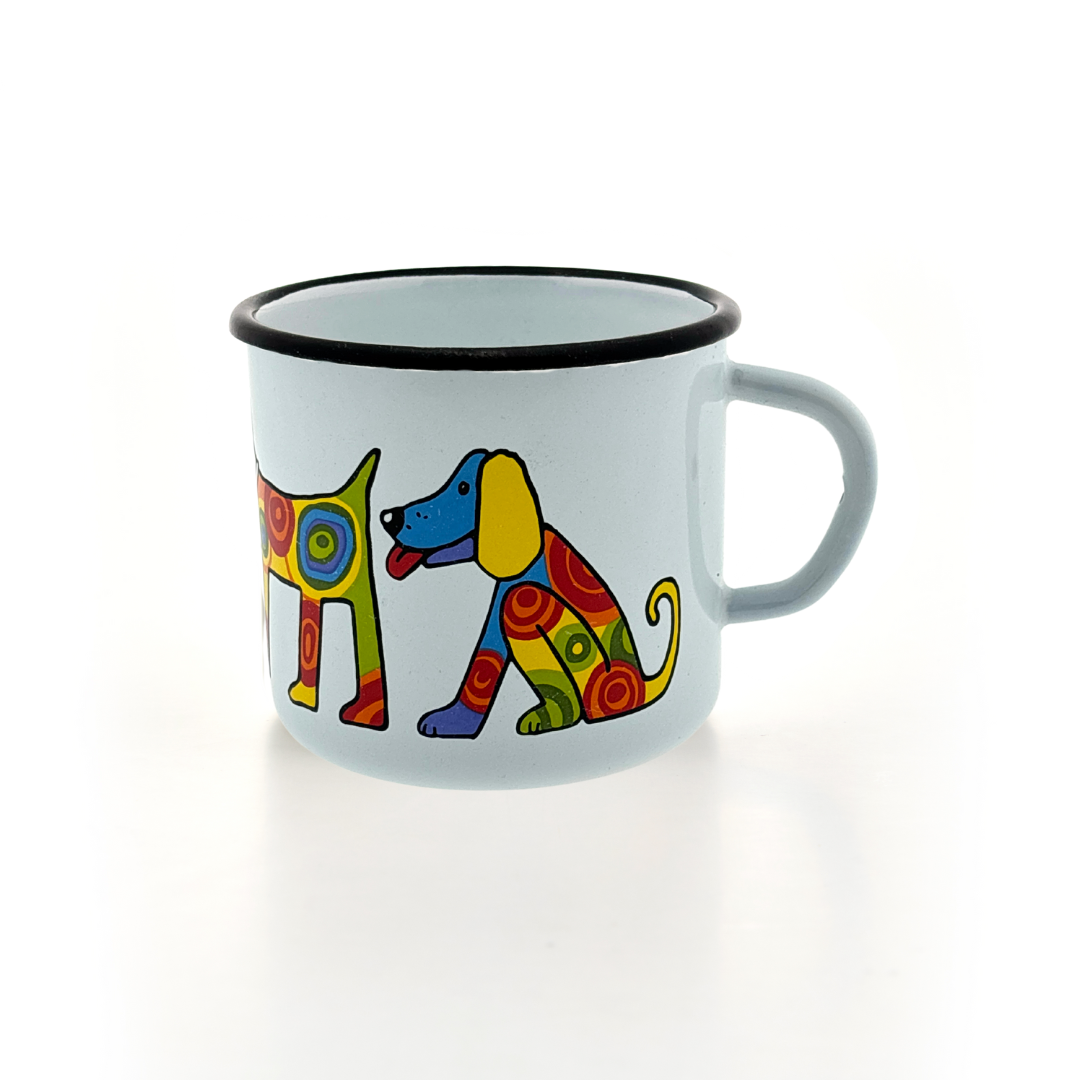 Kindertasse weiß 250ml Hund