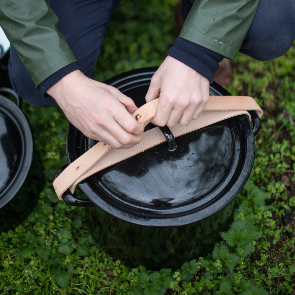 Riess Leder Tragegurt Rindsleder