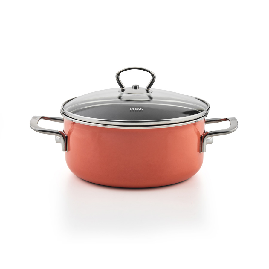 Riess Emaille Kasserolle Nouvelle Pur Mango 