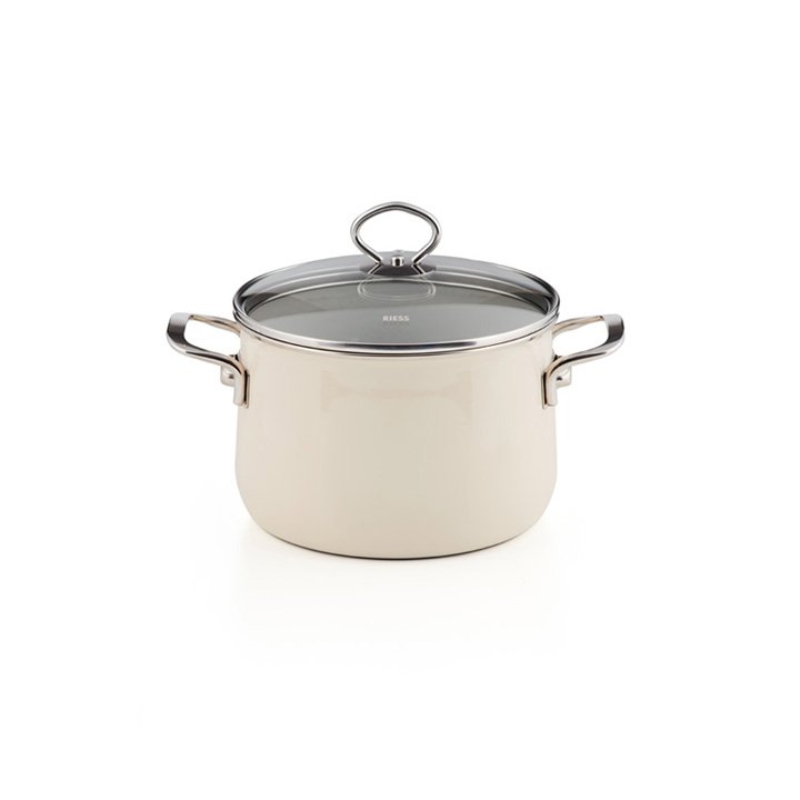 Riess emaille Avorio fleischtopf 2 Liter nouvelle top 3000