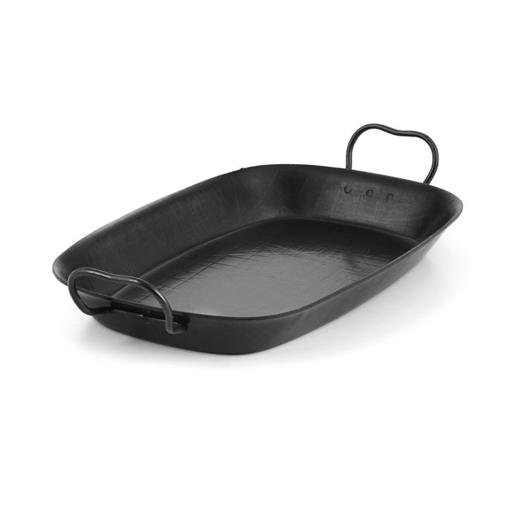 Helmensdorfer Hammer-geschmiedete Fischpfanne Eisenpfanne