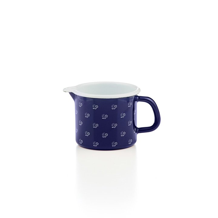 Riess Schnabeltopf Dirndlblau Emaille 9cm 0,5 Liter