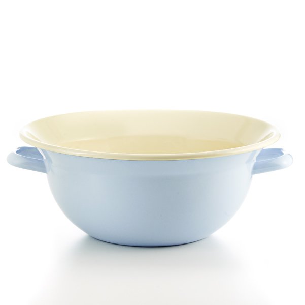 Riess Emaille Weitling hellblau 32cm pastell