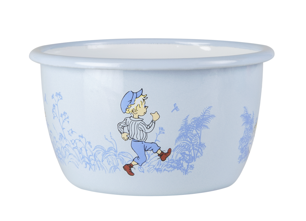 Muurla Kinderschüssel Emil blau 300ml