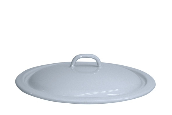 Deckel 28cm blau