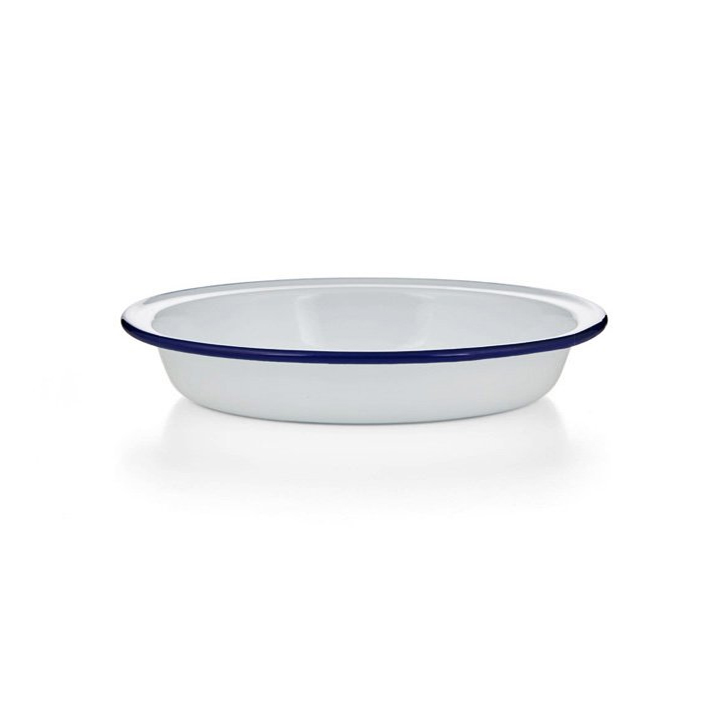 Emaille Pie Dish rund Ofenform 24cm