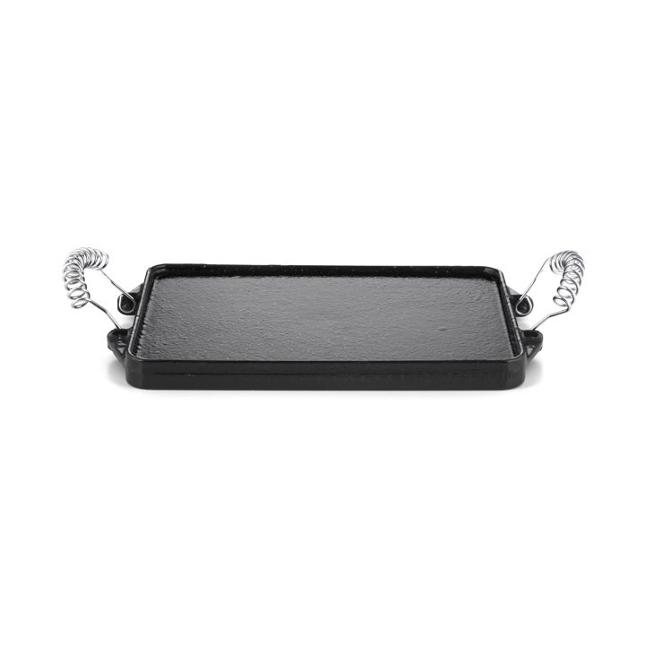 Emaille Gusseisen Platte Grillplatte glatt