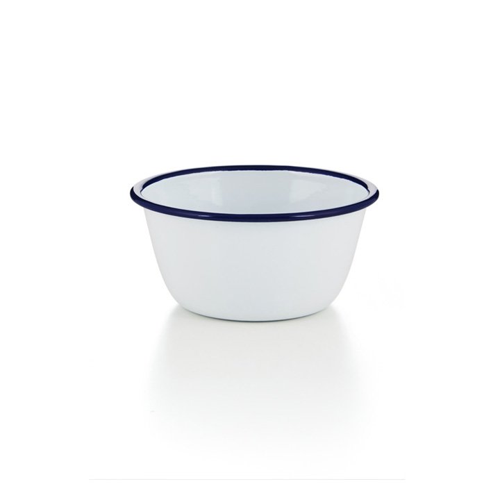 Emaille Schüssel, Puddingform 16cm
