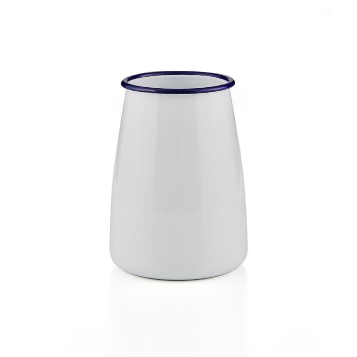 Falcon Emaille Utensilienhalter, Besteckhalter, Vase