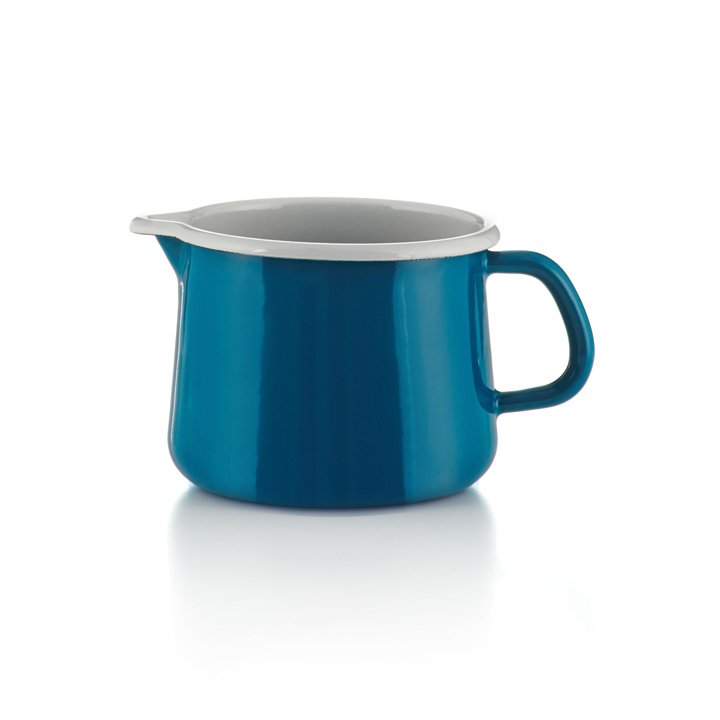 Riess emaille aquamarin schnabeltopf  Liter top 3000