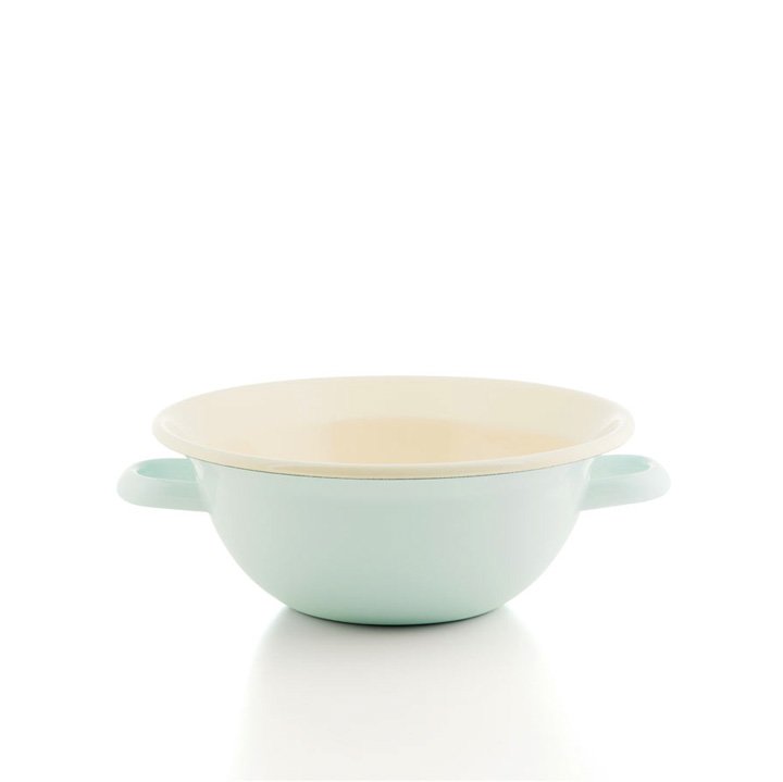 Riess Emaille Miniweitling 22cm türkis pastell