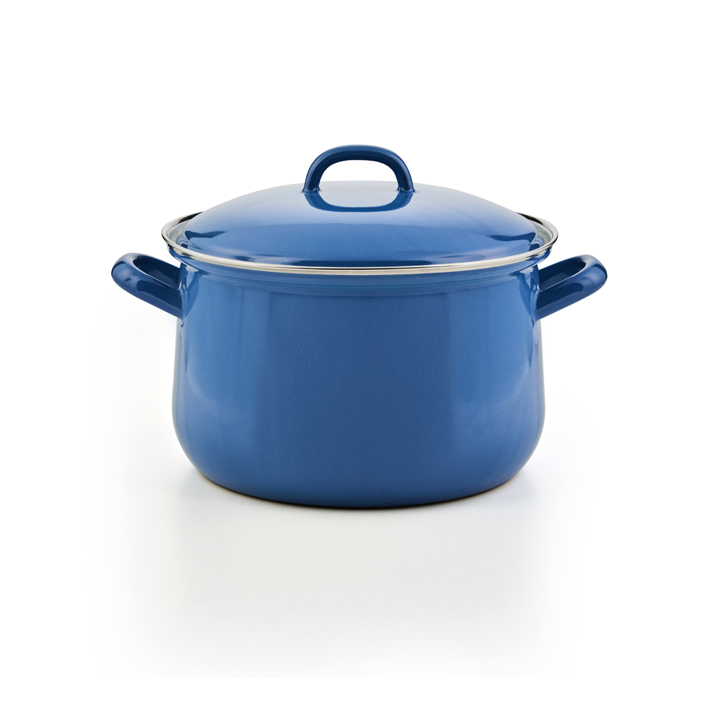 Riess Fleischtopf Nature Blue Dark 3,5 Liter blau