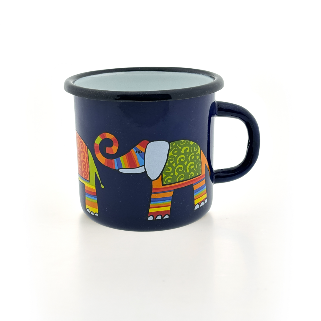 Kindertasse dunkelblau 250ml Elefant