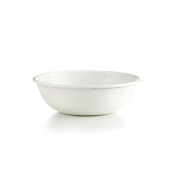 Riess Emaille Küchenschüssel 12cm weiß