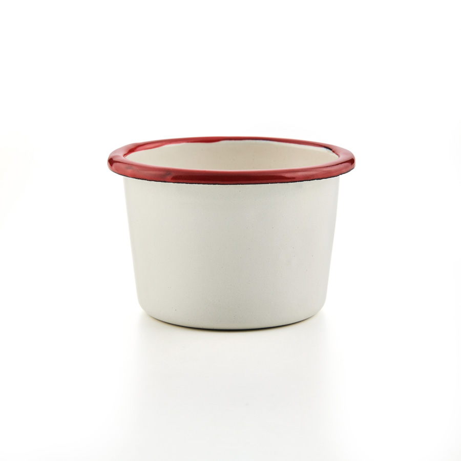 Emaille Ofenschale, Ofenschälchen Crème Caramel, Crème Brûlée, Törtchen, Soufflé