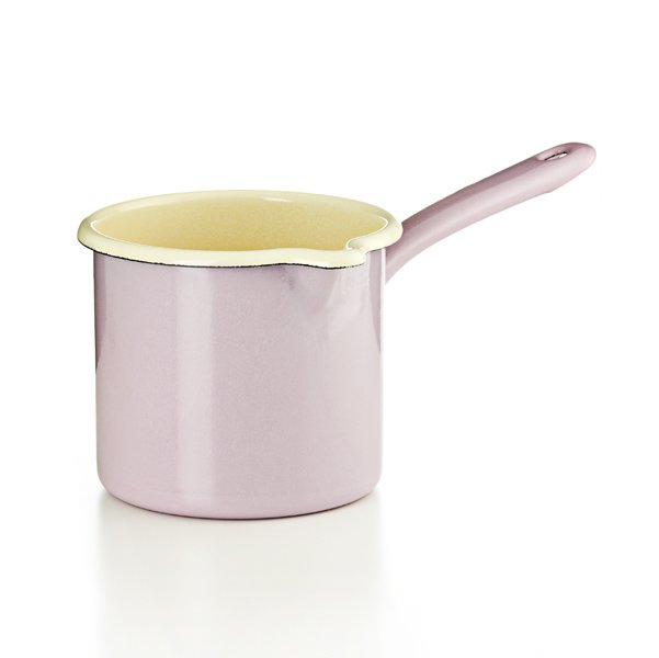 Schnabeltopf mit Stiel rosa 1 Liter pastell