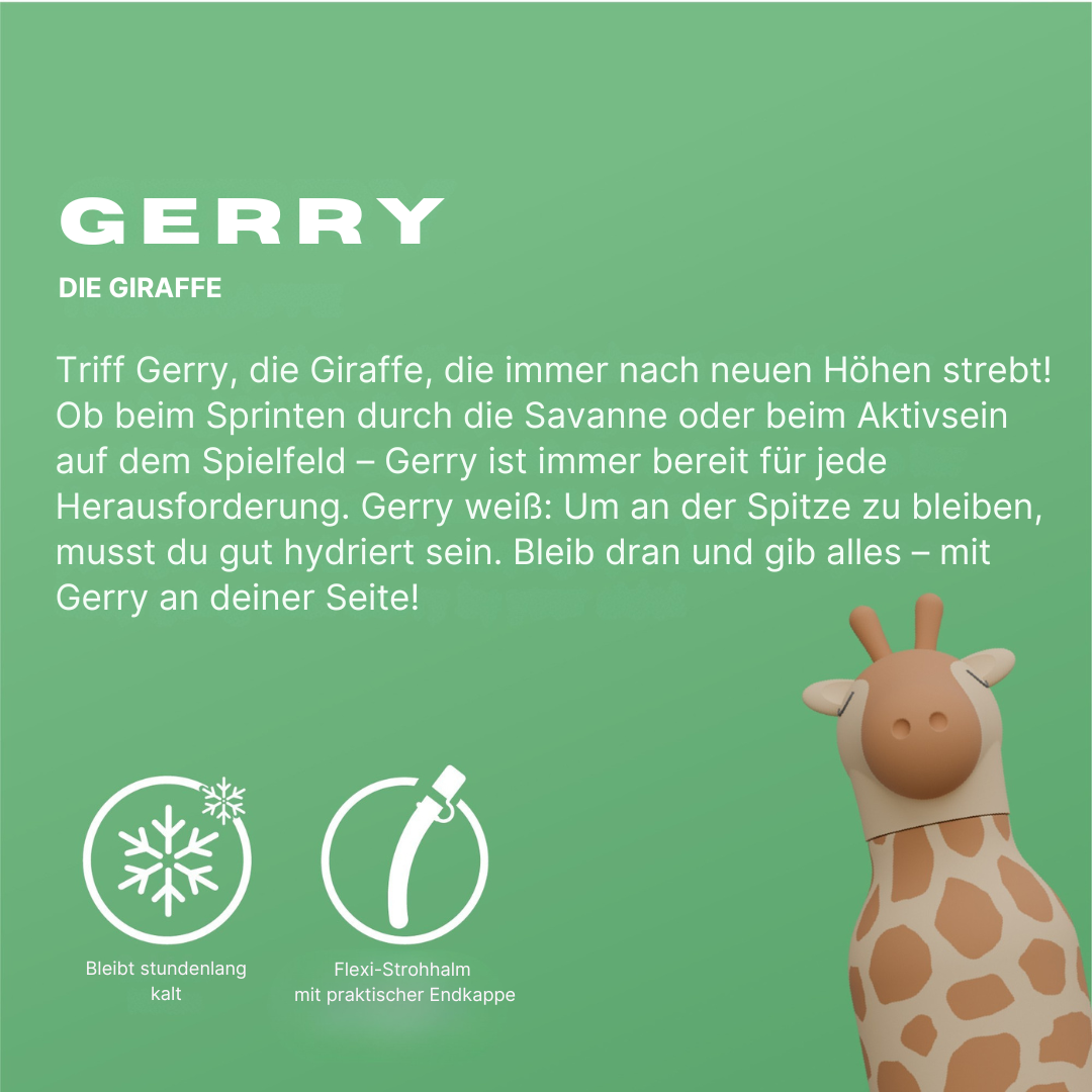 Giraffe Trinkflasche für Kinder