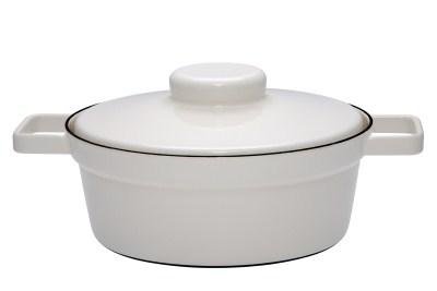 Kasserolle mit Deckel 24cm Light Grey Aromapots
