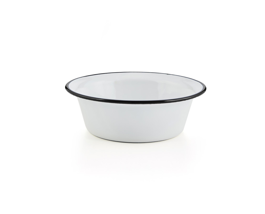Schüssel 28cm schwarzer Rand 2.Wahl
