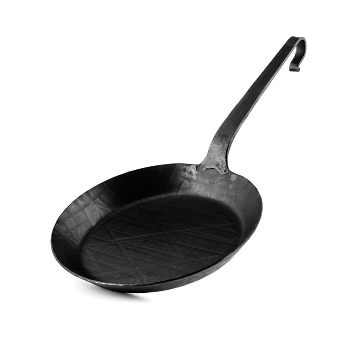 Helmensdorfer Hammer-geschmiedete Eisenpfanne 32cm