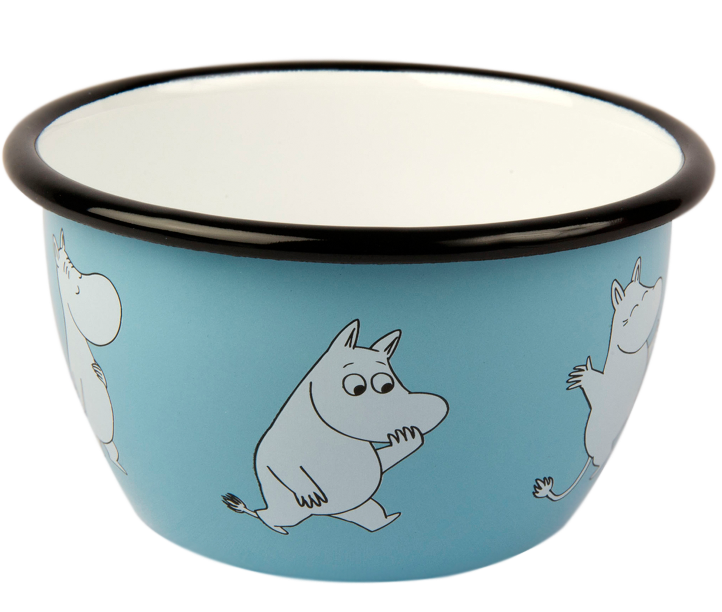 Muurla Kinderschüssel Moomin Retro blau 600ml