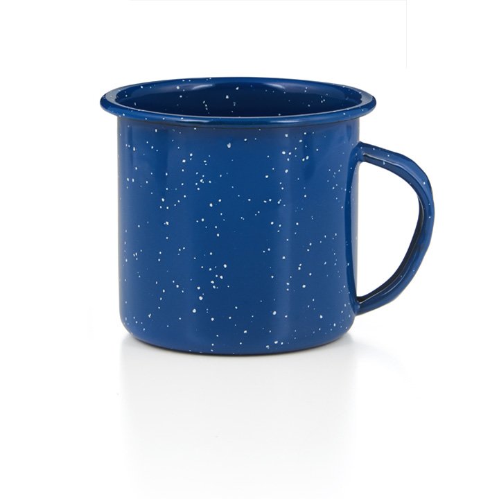 GSI Emaille Tasse 700 ml blau
